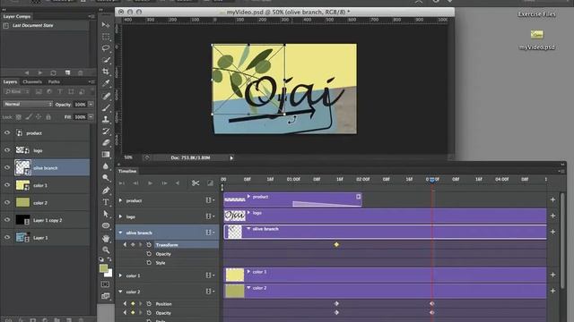 Animate Photoshop SmartObjects in a Video смотреть онлайн