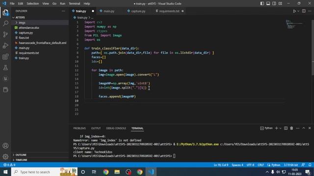 Accurate Facial Attendance System Using OpenCV LBPH Algorithm | LBPH Method | OpenCV |Techno Kidzo смотреть онлайн