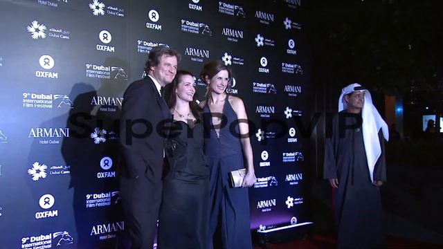 Colin Firth and Livia Firth at the Dubai International Fi... смотреть онлайн
