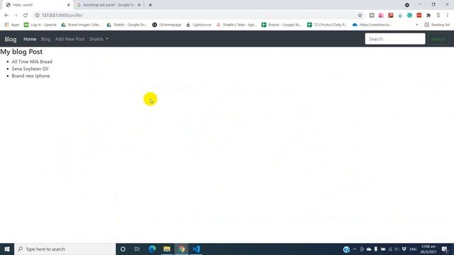 Create a Simple Blog Website using python django ( Part 12) - Create User Profile смотреть онлайн