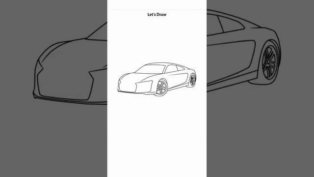 Drawing an Audi R8 смотреть онлайн