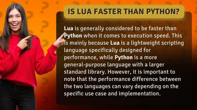 Is Lua faster than Python? смотреть онлайн