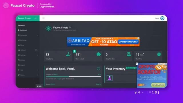 Faucet Crypto best paying site and Change interface links description ?? смотреть онлайн
