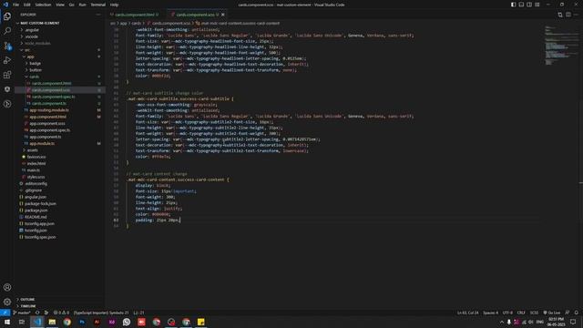 5) Mat Card Customize in Angular 15 смотреть онлайн