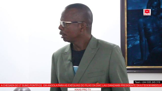 L’arrivée du 2ieme SP en Angola | Chegada do 2° Sumo Pontífice em Angola смотреть онлайн