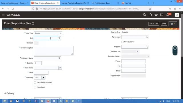 Oracle Fusion Procurement Release Purchase Order Against Blanket Purchase Agreement смотреть онлайн