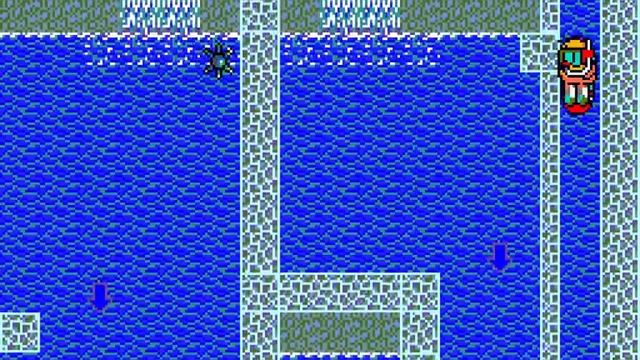 The NewZealand Story (PC Engine) - Waterfall Bug