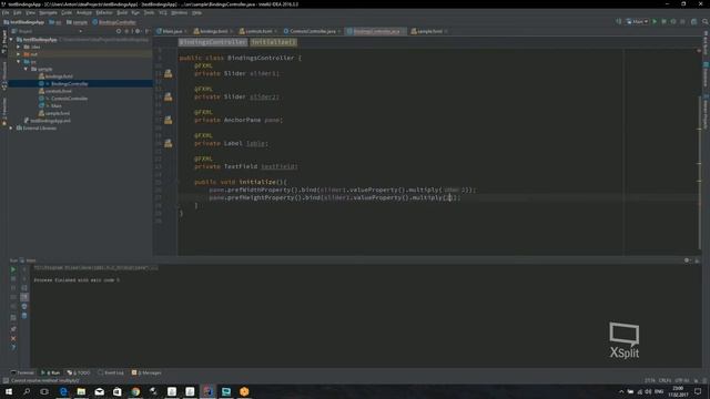 JavaFX bindings смотреть онлайн