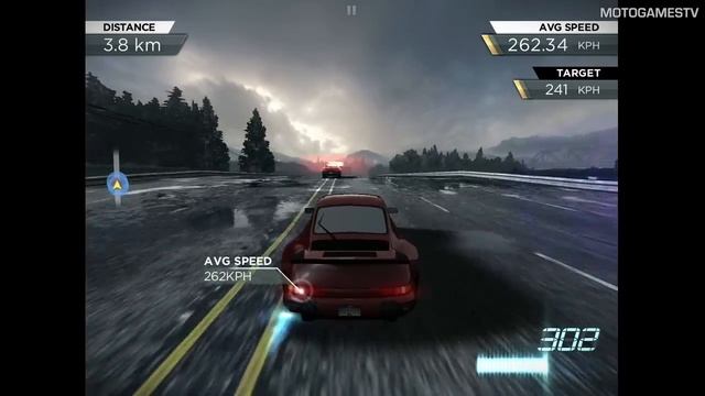 Need for Speed Most Wanted iOS - Porsche 911 Turbo 3.0 Gameplay смотреть онлайн