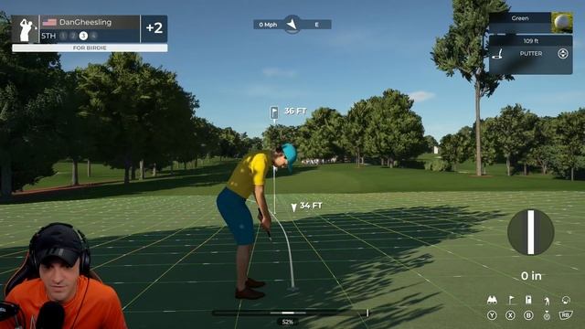 HOW TO CHEAT AT PUTTING - PGA Tour 2k21 Golden Goblet Golf (1/7) смотреть онлайн