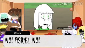 Undertale react to Frisk VS Betty | OverChange Au part 5