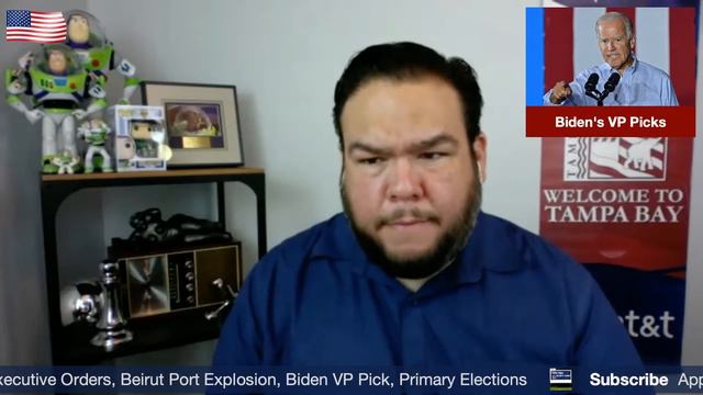 Trump’s Executive Orders, Beirut Port Explosion, Biden VP Pick, Primary Elections - The Yard Sign смотреть онлайн