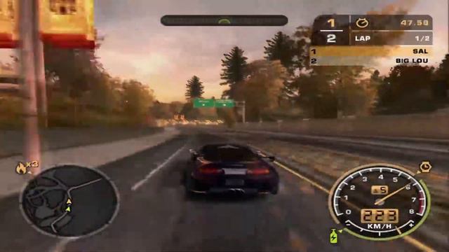 Need for Speed: Most Wanted (2005) - Blacklist #11 : Lou Park смотреть онлайн