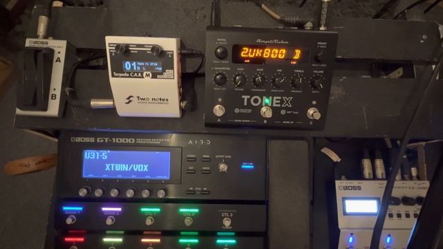 IK Multimedia ToneX Pedal Into A BOSS GT1000 | Deep Dive: Day 1
