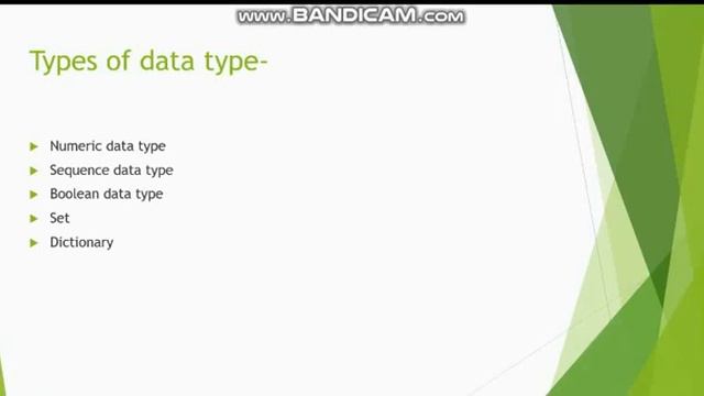Data types in python | oops | dynamically typed language смотреть онлайн