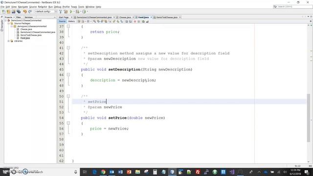 CISY 254 Javadoc Comments added to demo from June 11 2018 смотреть онлайн