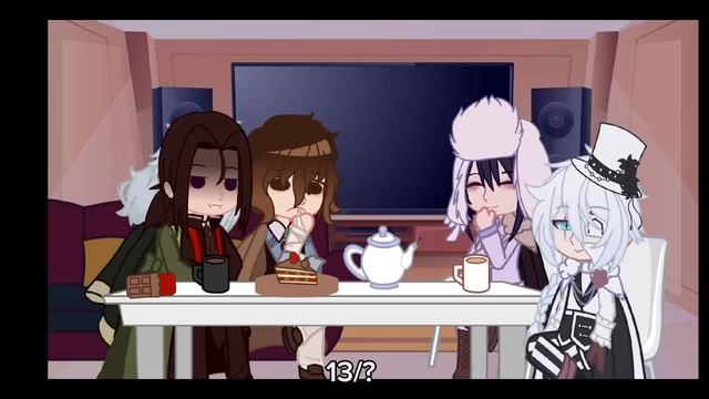 BSD React To Atsushi As Moriarty [BSD×MTP]