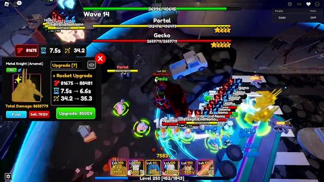 *GOLDEN* METAL KNIGHT SOLO HERO CITY LEGEND STAGE 6(Anime Adventures) смотреть онлайн