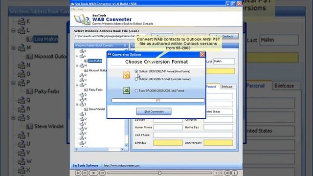 WAB Converter Tool смотреть онлайн
