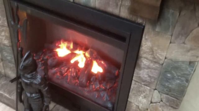 Электрокамин 3D дым Ленгли. Очаг Гелиос смотреть онлайн