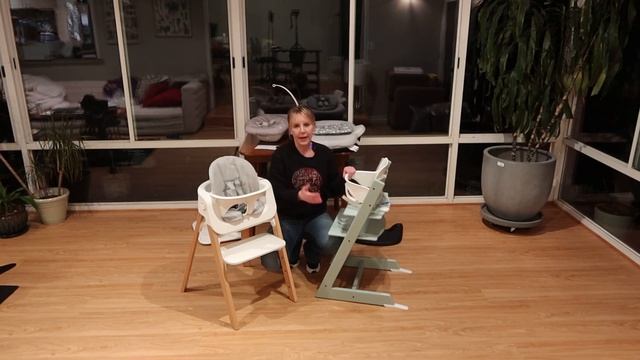 Stokke Tripp Trapp High Chair versus Stokke Steps High Chair смотреть онлайн
