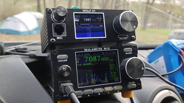 Сравнение Wolf X1 и Malamute M2 в поле. смотреть онлайн