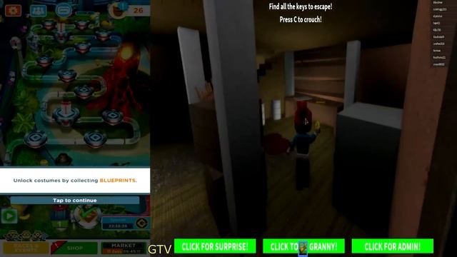 Despicable Me Minion Rush vs Granny Roblox Horror Escape Game смотреть онлайн