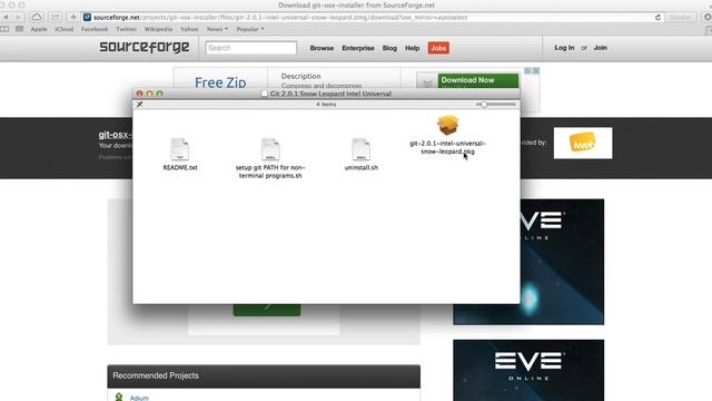 Install Git On Mac OS X - part 1 смотреть онлайн