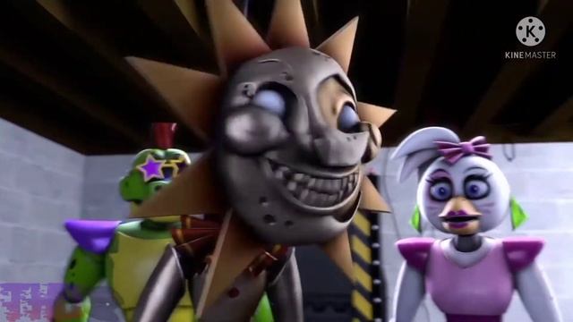 Озвучка анимации Fnaf 9  Солнце-Луна  читать описание