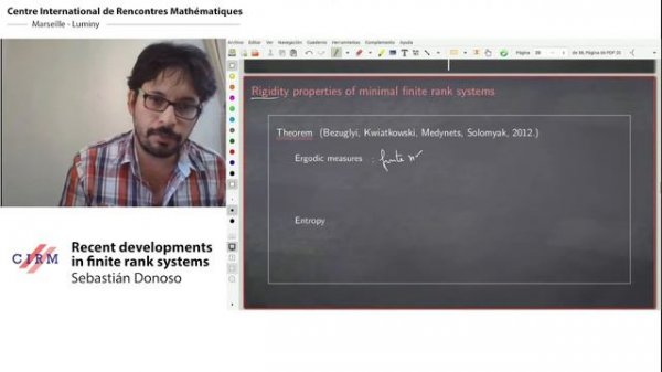 Sebastián Donoso: Recent developments in finite rank systems