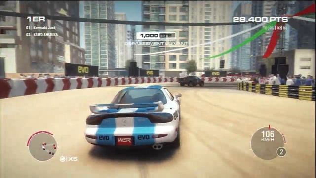 GRID 2 - EVO Overtake, PERFECT RUN [Very Hard/Pro] смотреть онлайн