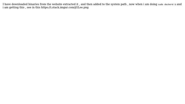 First time using Docker in linux and getting some errors смотреть онлайн