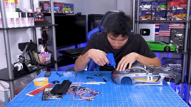 RC Modify 32 | RC Drift AIR SUSPENSION Effect - RC Car