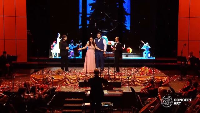 ნიკოლოზ რაჭველისა და ნინო მაჩაიძის ცეკვა სცენაზე / Libiamo / Nino Machaidze & Nikoloz Rachveli смотреть онлайн