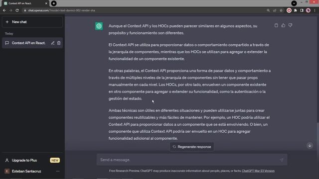 Aprendí REACT en una semana utilizando el CHAT GPT ? смотреть онлайн