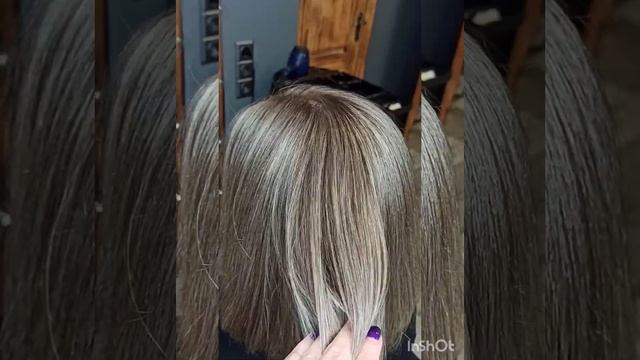 Стрижка окрашивание волос Air Touch Haircoloring Haircut #airtouch #haircut #окрашивание #стрижкабо