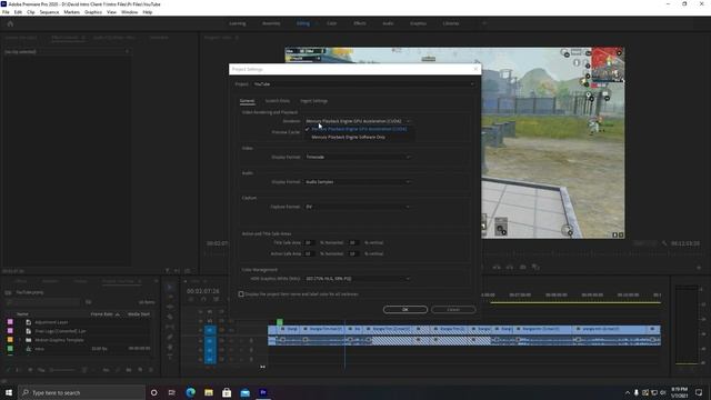 How to Fix Premiere Pro not using GPU ACCELERATION for Rendering  GPU not working  CUDA 2021