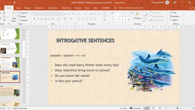 Teaching and Coaching (Simple Present Tense) смотреть онлайн