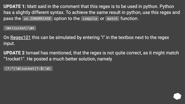 How should I write a regex to match a specific word? смотреть онлайн
