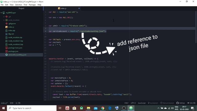 Connecting AWS Lambda with Firebase real-time databases | AWS Lambda|Firebase admin sdk смотреть онлайн