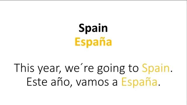Learn Spanish \\ 100 Common Words In Context Improve Spanish Listening // Audio English/Spanish