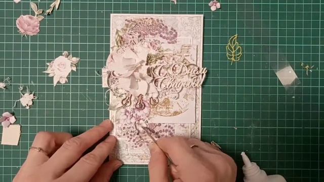 Мастер-класс по созданию свадебной открытки / Скрапбукинг /Коллекция "Цветочная вуаль" от ScrapMani смотреть онлайн