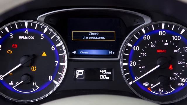 2015 Infiniti QX60 - Warning and Indicator Lights смотреть онлайн