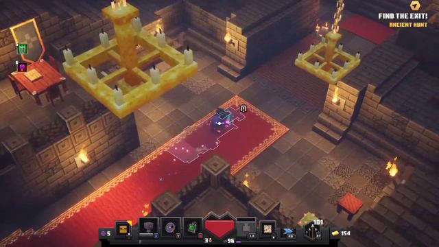 Minecraft Dungeons (Vigilant Scoundrel) смотреть онлайн