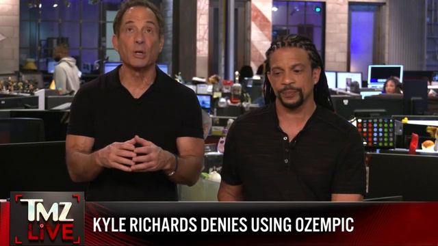 'RHOBH' Kyle Richards Denies Using Ozempic for Weight Loss, Blames Anxiety | TMZ LIVE смотреть онлайн