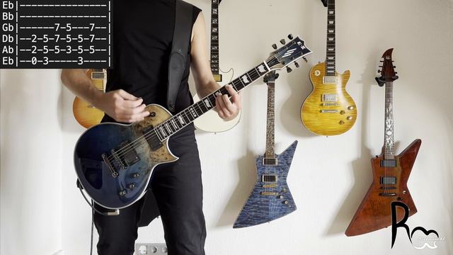 Rise Against - From Heads Unworthy Guitar Cover with Tabs on screen 4K UHD смотреть онлайн
