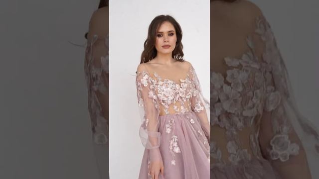 Вечернее платье Haley от российского оптового производителя свадебных платьев PRETTY BRIDE смотреть онлайн