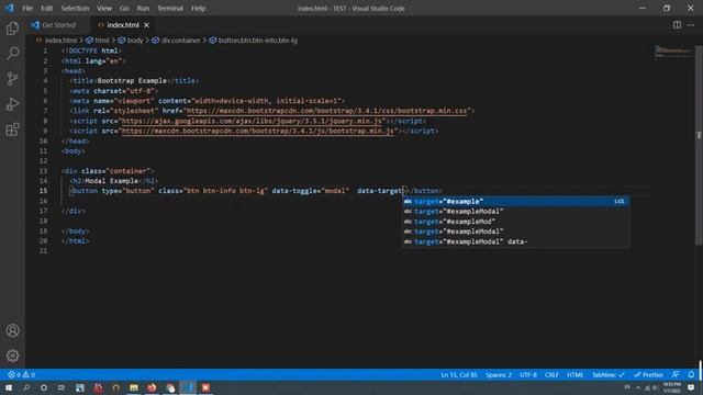 Bootstrap Modals смотреть онлайн