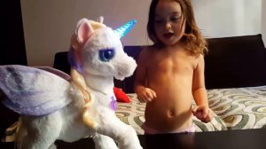 Волшебная СтарЛили лошадка интерактивная пони единорог -игрушки для детей