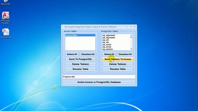 How To Use MS Access PostgreSQL Import, Export & Convert Software смотреть онлайн